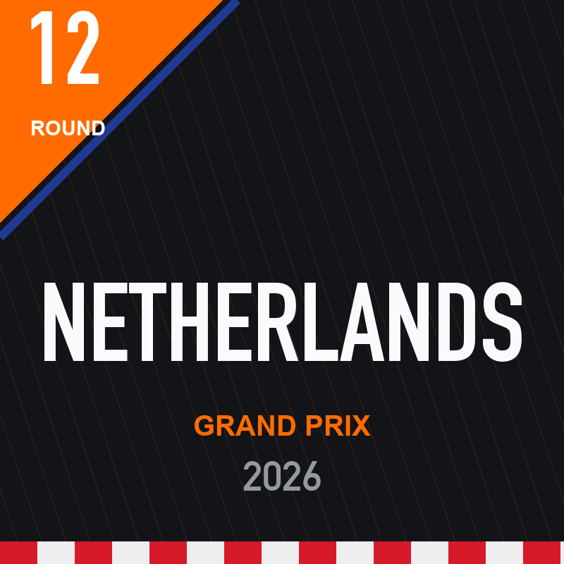 Dutch Grand Prix 2026, round 12