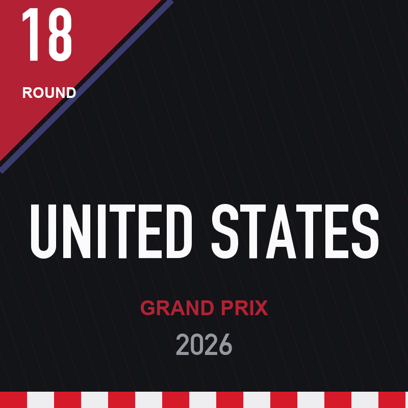 United States Grand Prix 2026, round 18