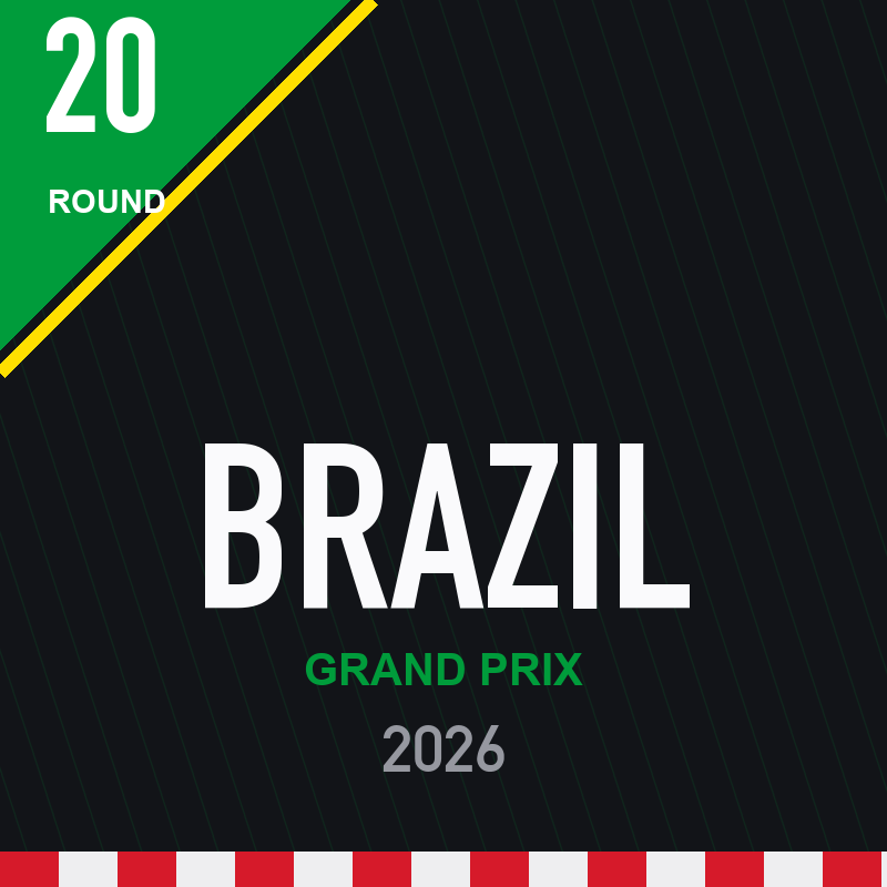Brazilian Grand Prix 2026, round 20