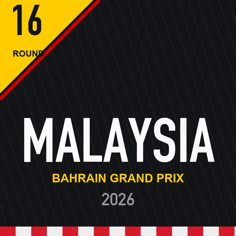 Bahrain Grand Prix in Malaysia 2026, round 16